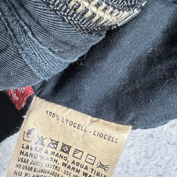 Vintage Y2K DIESEL Racing Biker Nylon Bomber Jacket Size Small Faded Avant Garde - Picture 14 of 14